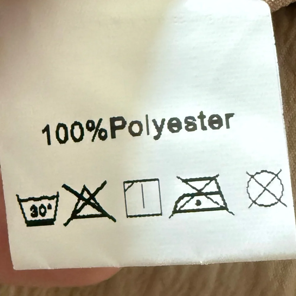 NWOT Women’s Tan Wide Leg Casual Bohemian Pants! S/M - Picture 5 of 7